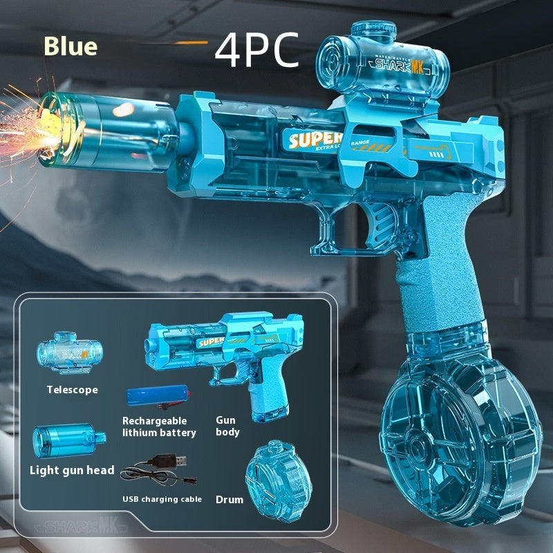 Integrated Electric Pulse Water Gun Toy for Children