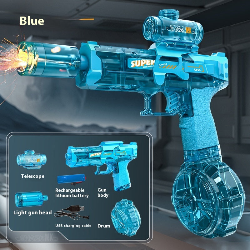 Integrated Electric Pulse Water Gun Toy for Children