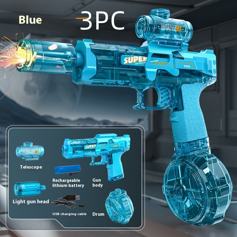 Integrated Electric Pulse Water Gun Toy for Children